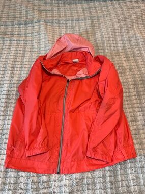 Women’s Lightweight coral Hooded Jacket